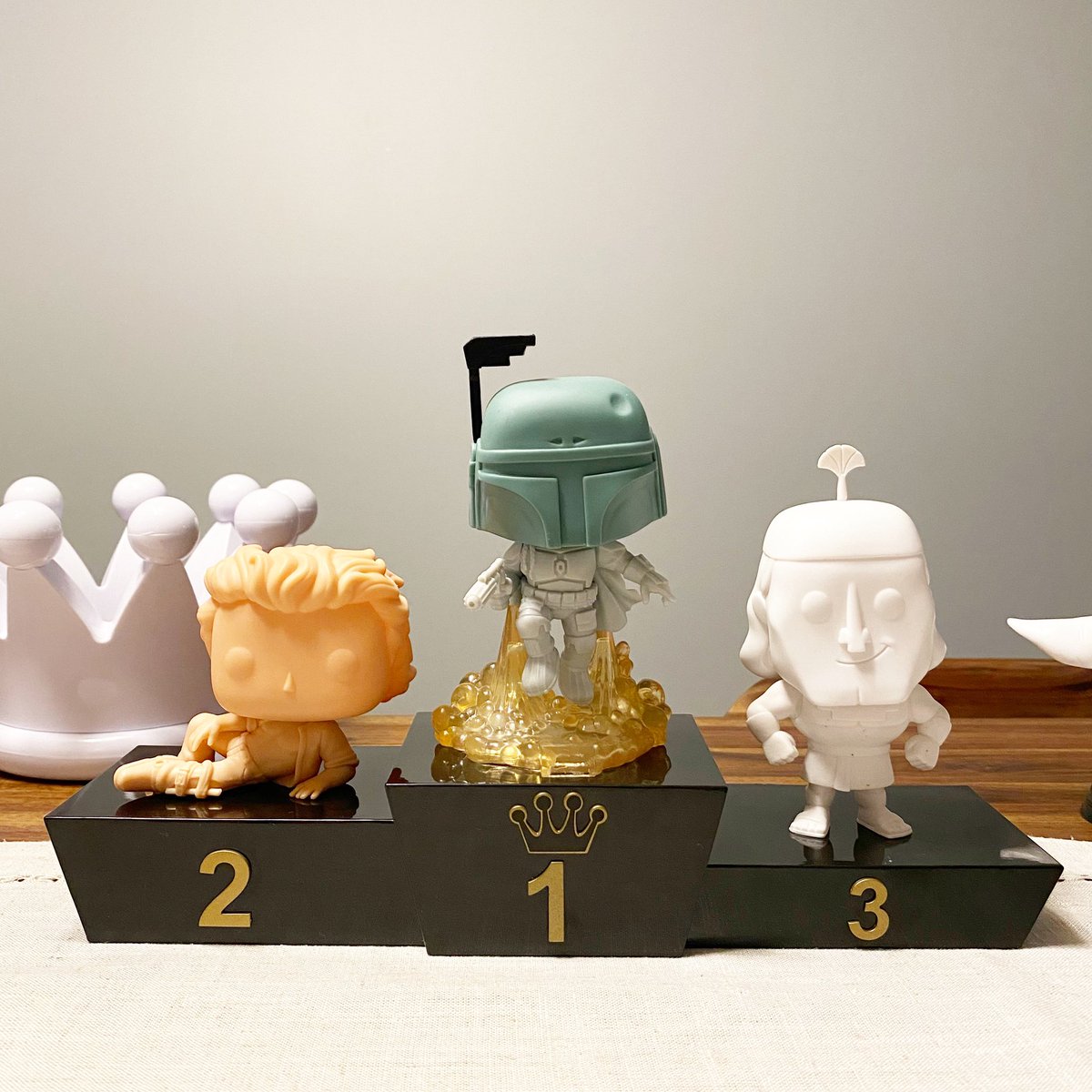 zaghawk12's tweet photo. I generally collect protos for specific characters or licenses I absolutely love. That being said picking my top 3 overall was amazingly difficult but fun. #poppodiumtuesday #funkopodiumtuesday #funko #funkopop #funkoproto #funkoprototypes #poppodium #starwars #disney https://t.co/XaDEZBdlwZ
