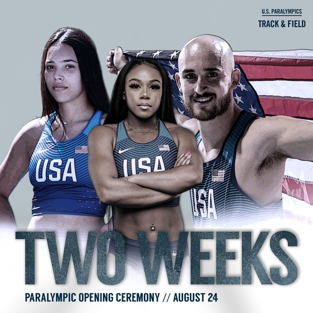 USParaTF's tweet photo. They're not ready. 🇺🇸

Two weeks until we #ShowTheWorld. 

#Tokyo2020 // #TeamUSA https://t.co/nDdaCT7iBS