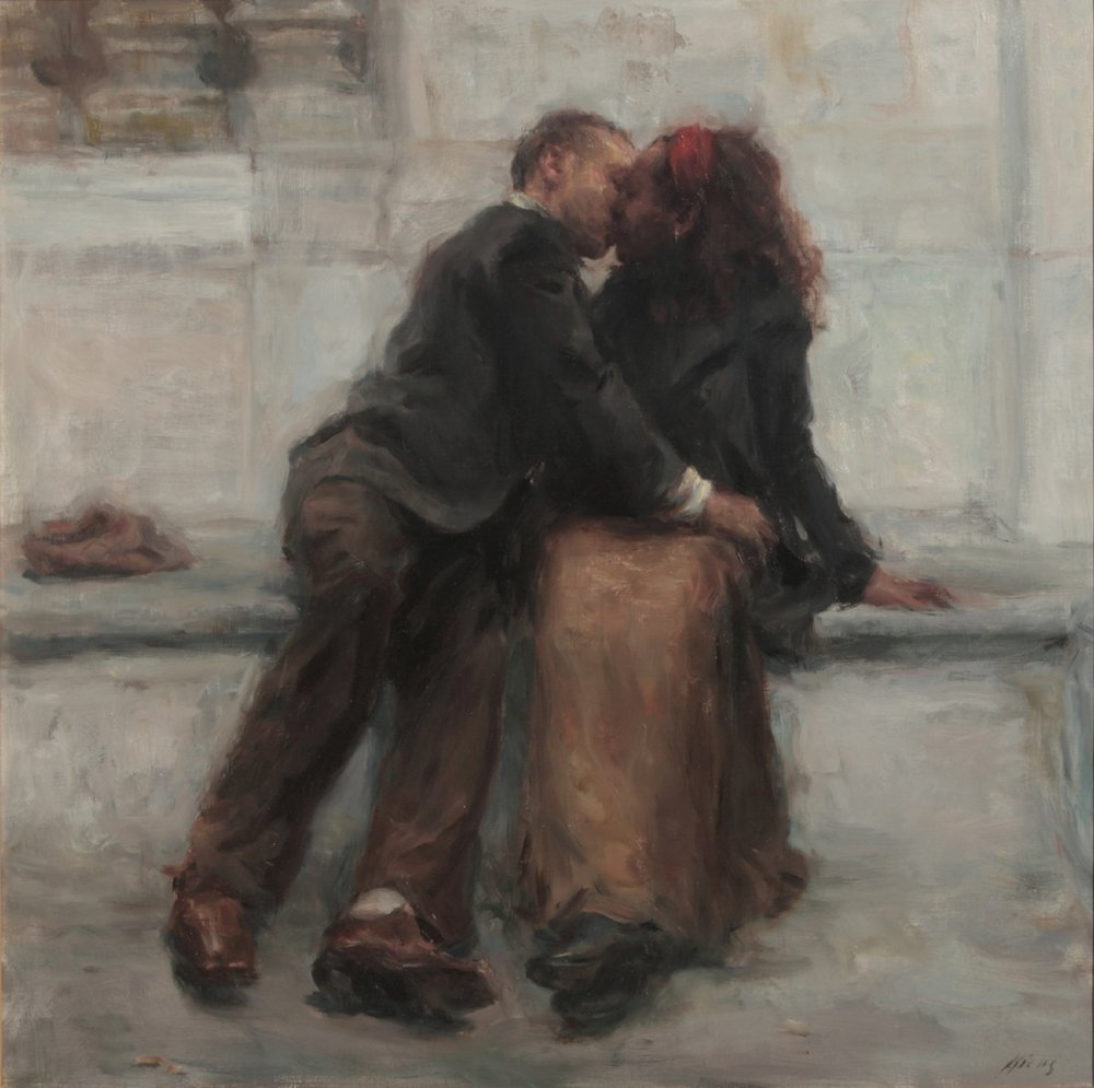 solisolsoli's tweet photo. Love, paintings by Ron Hicks https://t.co/7iqEOMXYnT