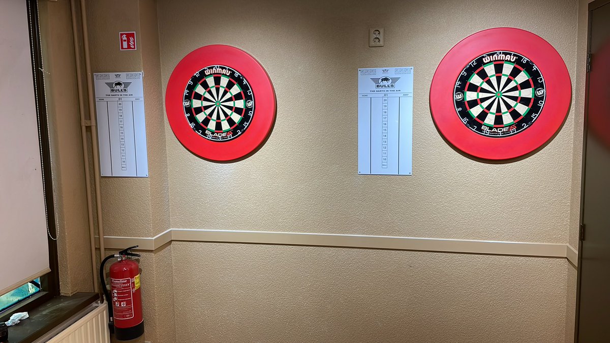 KEMASports's tweet photo. Zojuist 5 dartbanen gerealiseerd bij Café Het Udenaartje. Ook op zoek naar oplossing op maat? Neem contact op voor de mogelijkheden. #winmau #darts https://t.co/82yVZcegqL