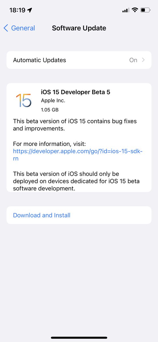 isiosstable's tweet image. iOS 15 beta 5 is OUT!

#iOS15 #iOS15beta5