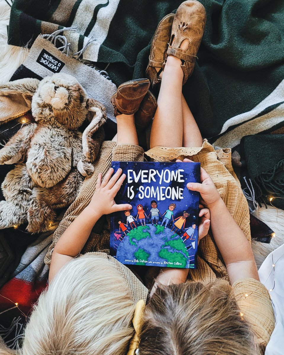 bobxdalton's tweet photo. My children's book, Everyone is Someone, and the Sackcloth &amp; Ashes kid's blanket collection is now available at every @worldmarket in the USA! Each purchase provides a book and blanket to a child in foster care. https://t.co/Ty9c7mmtUh