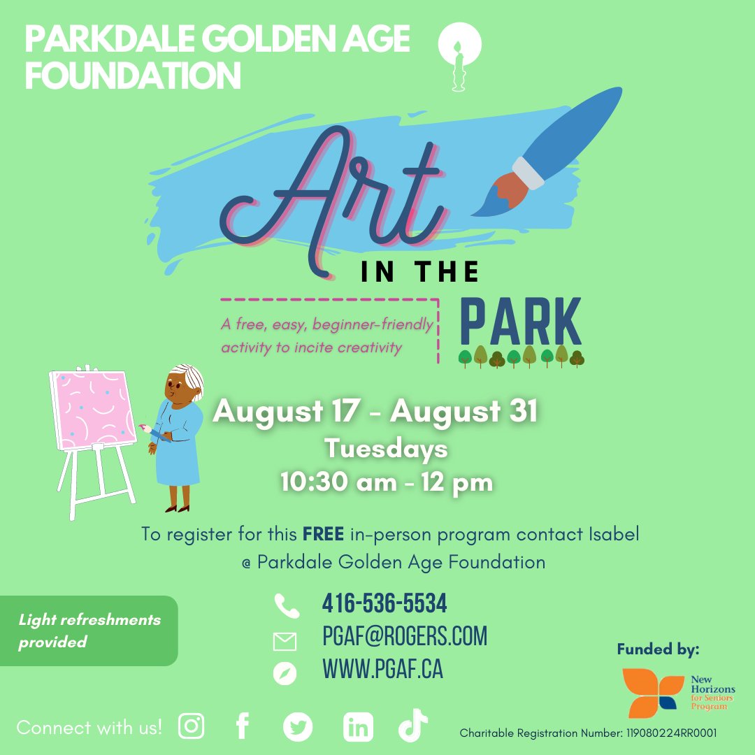 Parkdale Golden Age Foundation tweet media