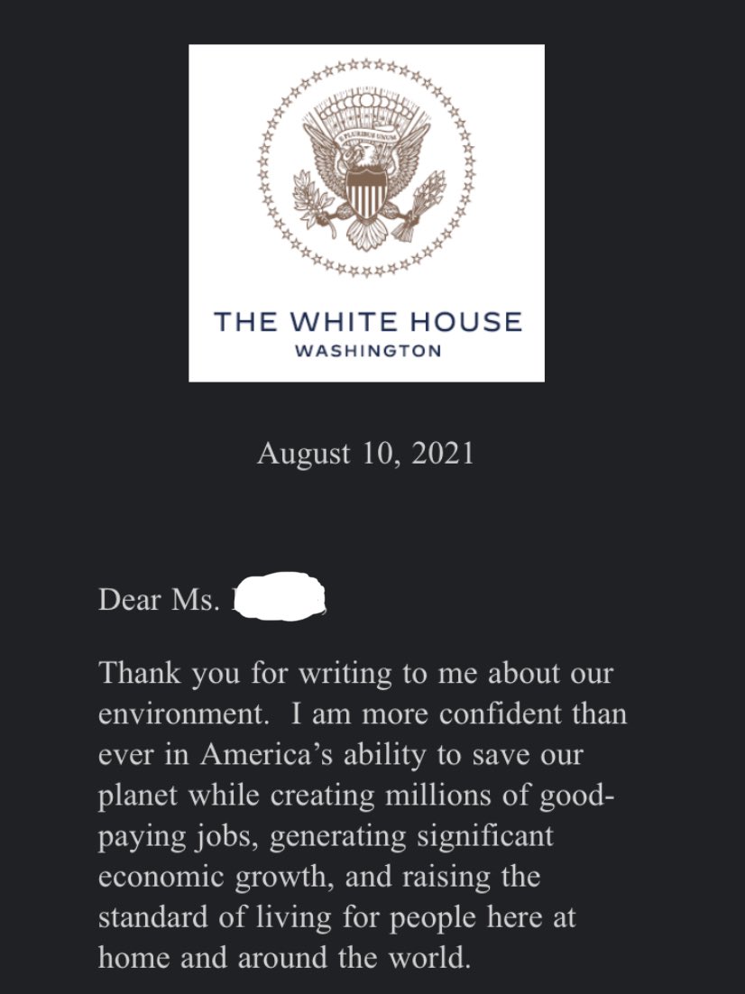 Web3Resist's tweet image. Cute auto-reply, @POTUS, but we’re not a movement of robots, and we’ve earned your recognition. Speak to us. 

#StopLine3