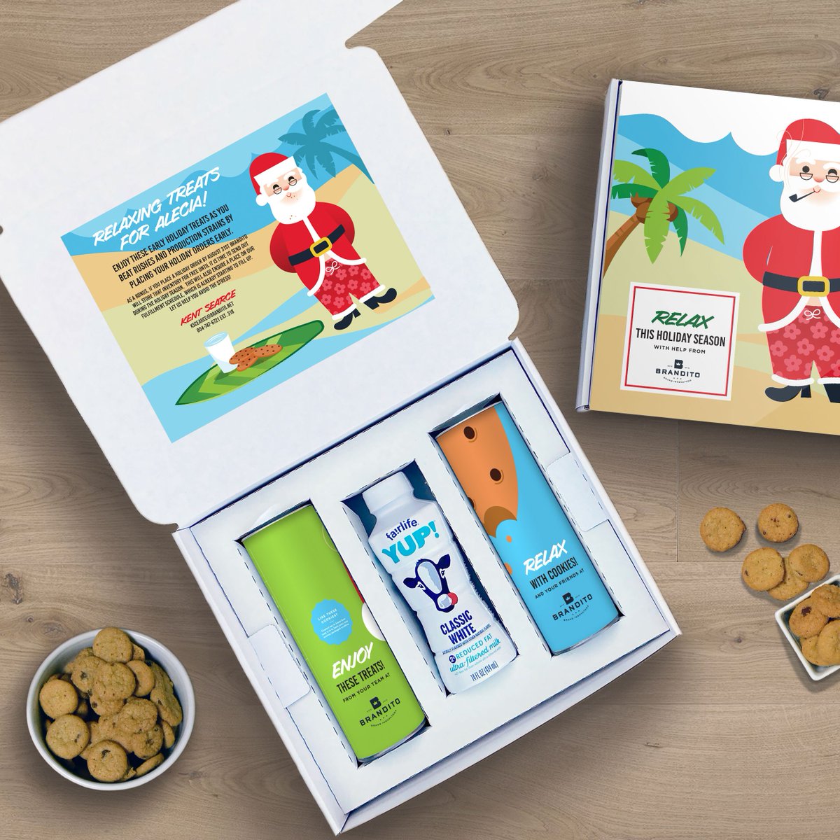 The best time to put your holiday order in is now!! 🙌🏼 Beat the Q4 rush &amp; avoid delays for a stress-free holiday season. 
Reach out to your Brandito rep &amp; ask about our special offer that ends this month!!
#brandedmerch #promotionalproducts #sofiascookies #brandedapparel #q4gifts