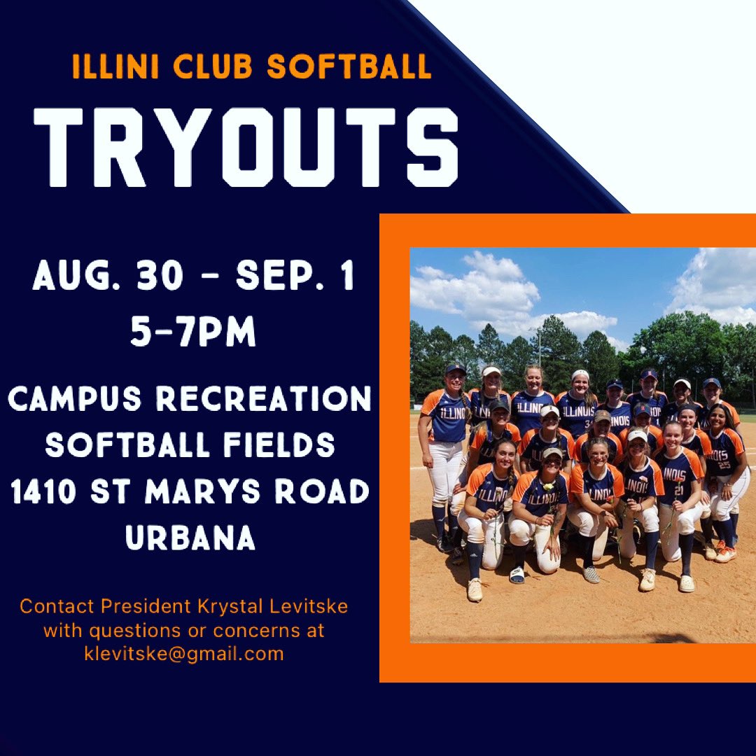 University of Illinois Club Softball tweet media
