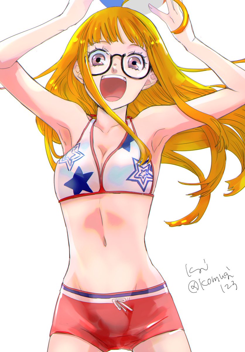 佐倉双葉 「今日のrkgk P5S双葉ちゃん👙 」|こむぎ@単行本発売中のイラスト