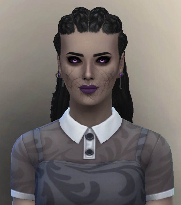 BashfulCookie's tweet photo. A NON-CC LOOKBOOK | VIOLET MOONFALL: VAMPIRE
This look book is completely cc free &amp; only uses two packs! Vampires &amp; Ream of Magic. Gallery 🆔BashfulCookie99 #thesims4 #showusyoursims #ts4vampires #ts4realmofmagic 
My Tumblr: https://t.co/eo7An4O6hZ https://t.co/d7qWUdCyx9