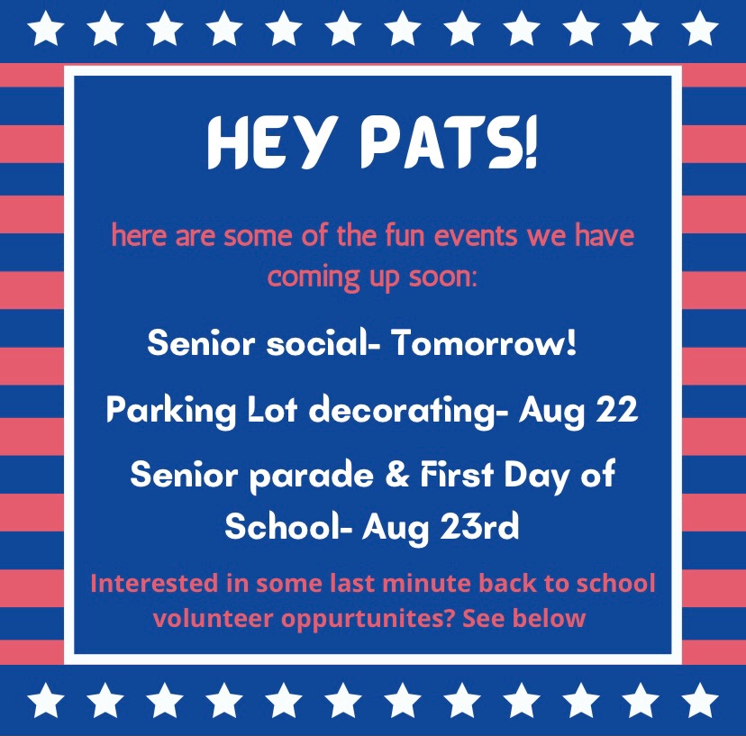 AFHS PATS 2022 tweet media