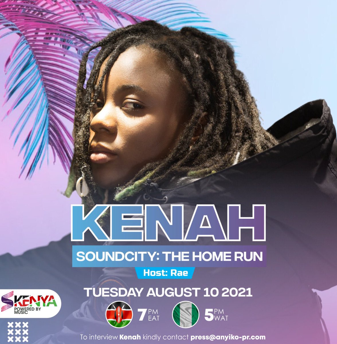 anyikopr's tweet photo. She's brand new in the industry. Catch @iamkenah on @SoundcityKenya having a one on one with @Iamthe_Rae on everything about her debut EP ‘3:05 Musing'. Get to know why the whole industry is vibing with her sound.
Stream her EP via https://t.co/Zv18Iy5HPr l
#Kenah #AnyikoPR https://t.co/df9gFatevM