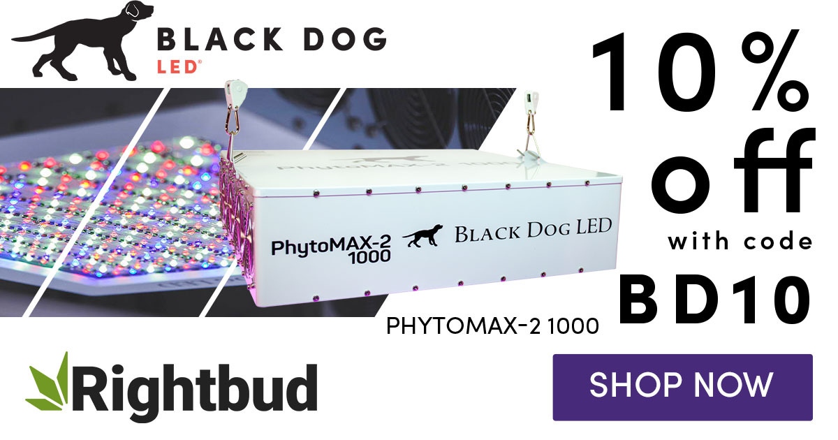 RightbudUSA's tweet photo. Grow like a weed with the Black Dog PhytoMax-2 1000 LED Grow Light! Take 10% off using code BD10!⁠
⁠
https://t.co/R5io6pNDft
⁠⁠
#growyourown #budstagram #blackdogled #rightbud ⁠
#ledgrown #energyefficient #cultivation #ledgrowlights #indoorgrow #fullspectrum https://t.co/nUn2ebFFph