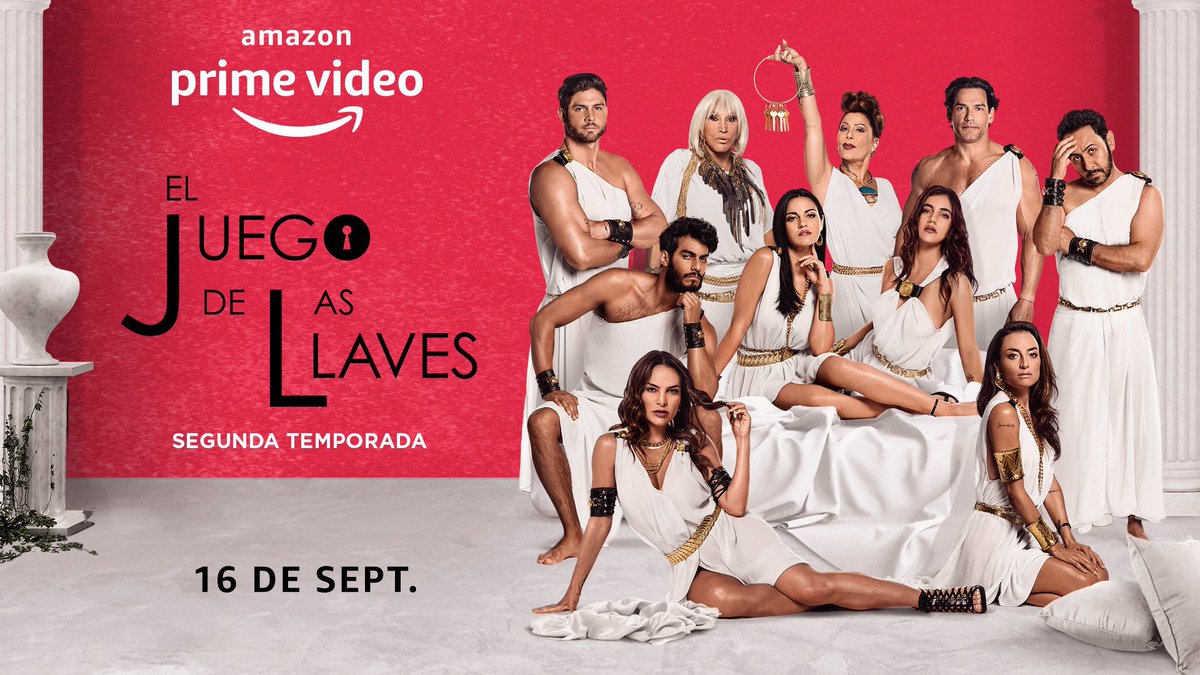 maiteperroni's tweet photo. Éste 16 de Septiembre el juego continuará 🔥🔑 #ElJuegoDeLasLlaves @PrimeVideoMX @Juegodellaves #NuevaTemporada https://t.co/WrbD4UnFV5