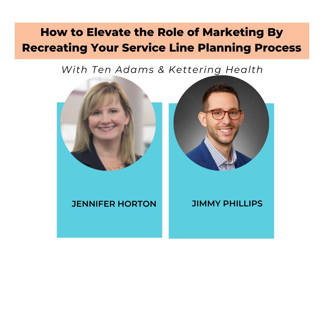 TenAdams's tweet photo. There's still time to sign up for Jennifer's #SHSMD2021 Pre-Conference Workshop, "How to Elevate the Role of Marketing by Recreating your Service Line Planning Process" with Jimmy Phillips, @KetteringHealth. 
https://t.co/DMPySBVj3e https://t.co/6ir7m2yt7R