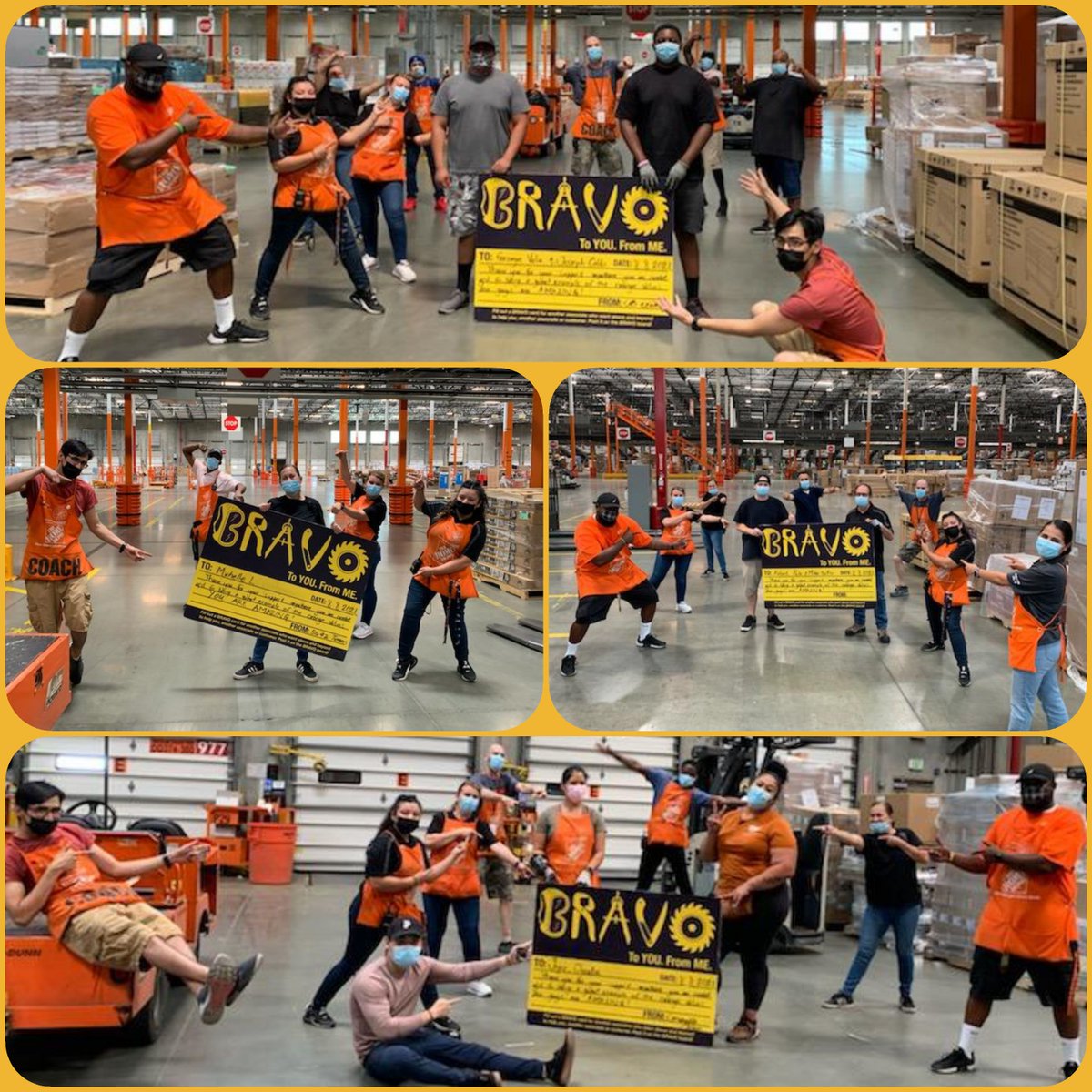 MEGA BRAVOS SUNDAYS!! Shout out to Joyce,Claudia, Mike,Albert, Joseph,and George!👏🏼👏🏼👏🏼 Thank you for your hard work and being examples of the orange values!!🧡🧡🧡💯💯 #peertopeer#orangeblooded #5642