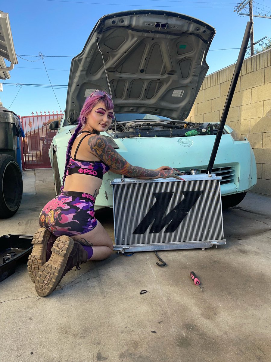 New radiator for the z 💦 Tweet added by Peyton 🔧 The Original Only Fans M...