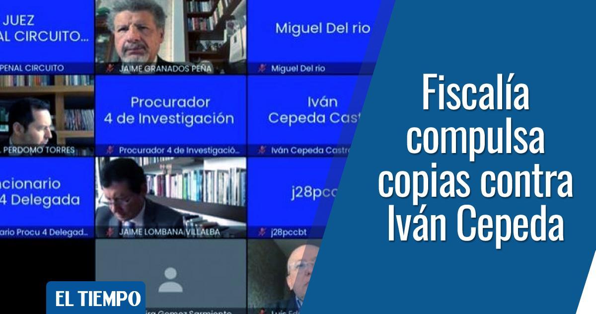 🚨 ATENCIÓN. Caso Álvaro Uribe Vélez: la Fiscalía compulsa copias para que se investigue a Iván Cepeda. Estos son los detalles ► eltiempo.com/justicia/inves…