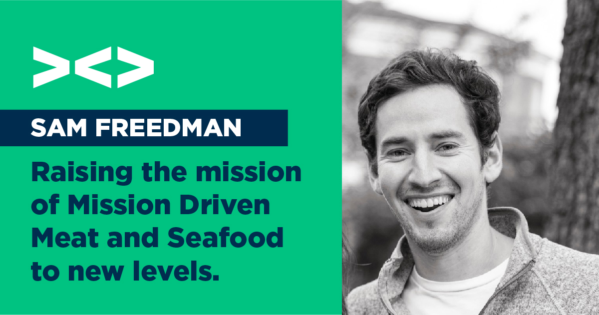 Sam Freedman of Mission Driven Meat and Seafood explains how Legit Fish is helping his company expand the horizons of ecommerce. #legitfish bit.ly/3ld7MaZ
