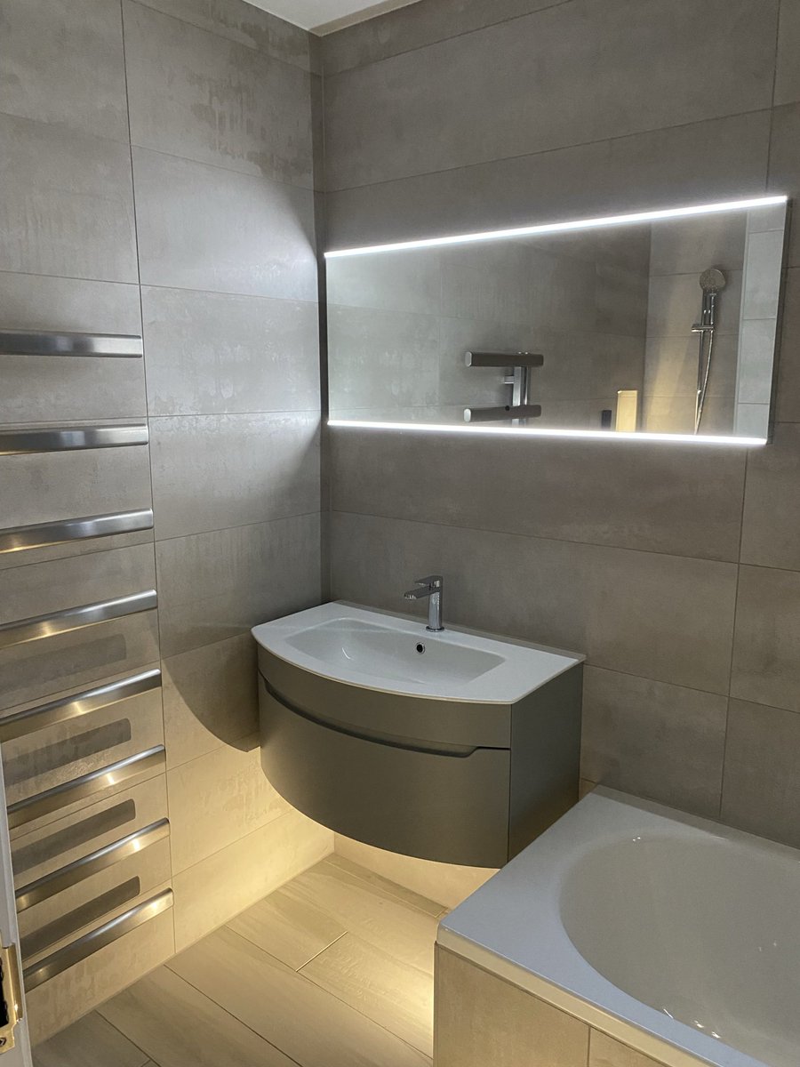 Been a while since we last posted, but the team have been very busy with both bathroom and heating works.

Another completed project !!!