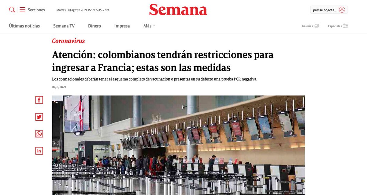 Francia en Colombia 🇫🇷🇪🇺 tweet media