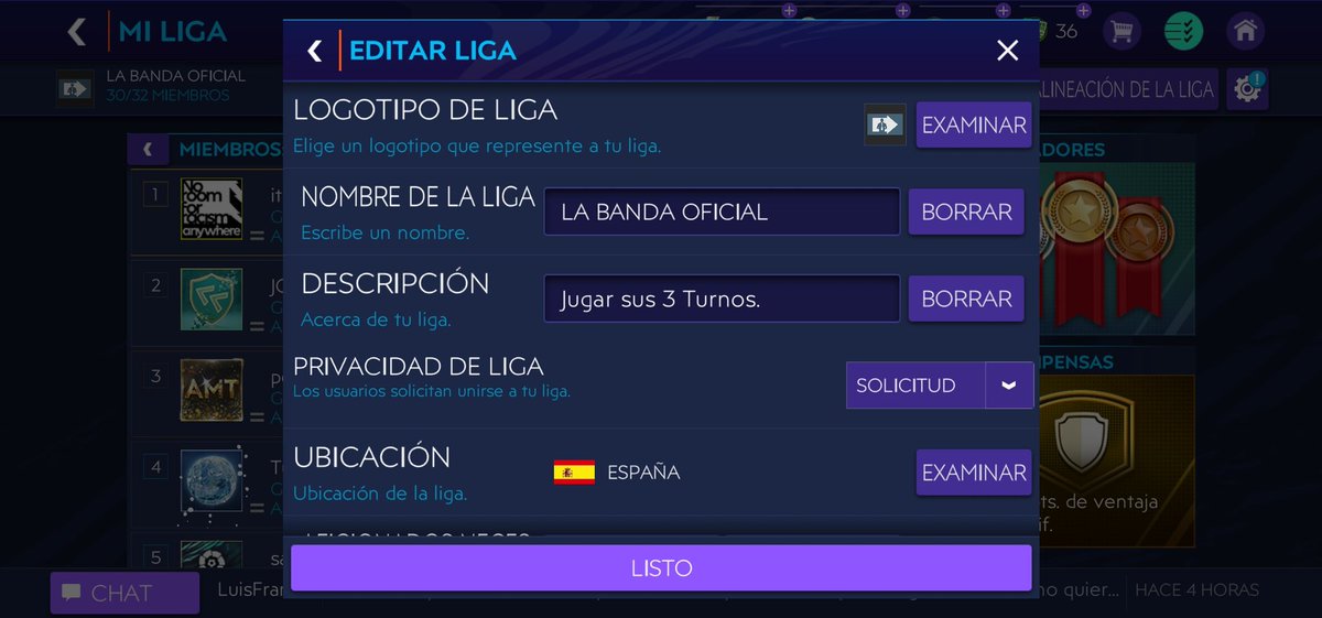 rafafranco19's tweet photo. LA BANDA OFICIAL

LIGA TOP COMPETITIVA EN RACHA

ACTIVOS
GRL 145

2 NUEVOS INTEGRANTES @tutiofifa @HDWolvie https://t.co/7DNDS5Ip1R