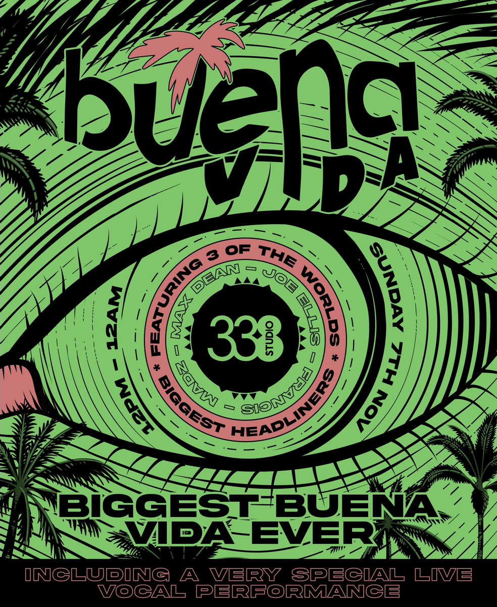 BuenaVidaLDN's tweet photo. Sunday 7th November we come to one of London’s most sought after venues with a never before seen line up which is going to blow you guys away…🇳🇱🇺🇸🌴❤️

Party of the year INCOMING✈️

Ticket info coming soon….🌴❤️ https://t.co/2dIA3xaI5v