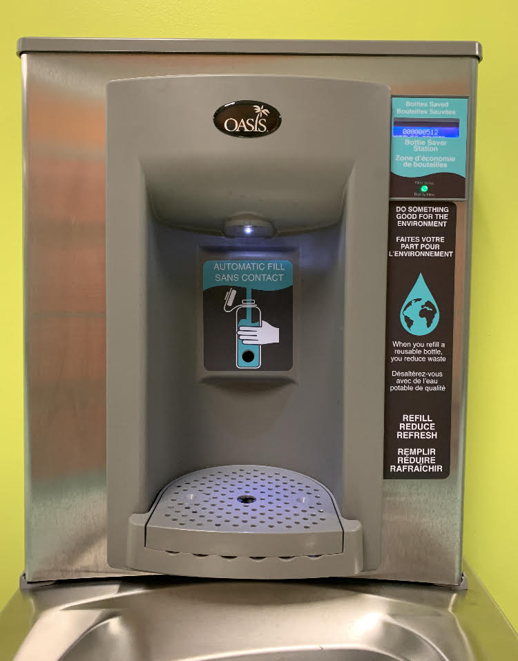 HSAMcKinleyPark's tweet photo. New Water Fountains!!!!
We are proud to launch this year the #BYORB – Bring Your Own Reusable Bottle Initiative!!!
With the new installation of our new water fountains through out our school, we are strongly encouraging our students, staff and faculty to #BYORB! https://t.co/OJ6VGAiCVE