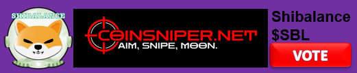 ShibalanceW's tweet photo. 🚀🚀 COINSNIPER

Shibalancer! Let's vote for $SBL
Let the world know about us

🌐https://t.co/i1YU0rVNyZ

⚠️Remember, you may vote once in every 24 hours.

#ICO #BEP20 #SBL #SHIBALANCE #PRESALE #BSC #COINSNIPER https://t.co/YSX7D33bGk