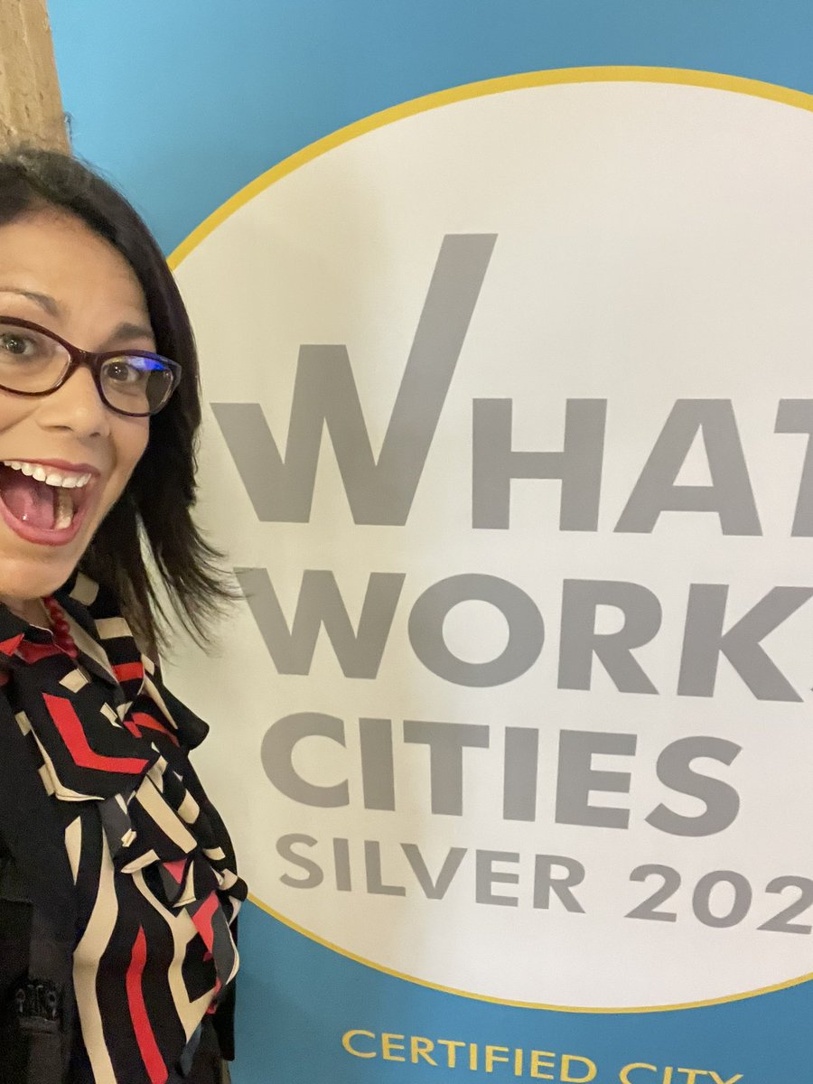 Dasharyl's tweet photo. 🎶 Go shorty 
It’s your Silver
We’re gonna party like
It’s your Silver 🎶
@WhatWorksCities @BloombergDotOrg 
@BHcityleaders 

Our city team is amazing! So grateful for their arduous work to make us a more lean, transparent &amp; efficient community @cityoftopeka employees, YOU ROCK! https://t.co/W4aCdfXG4D