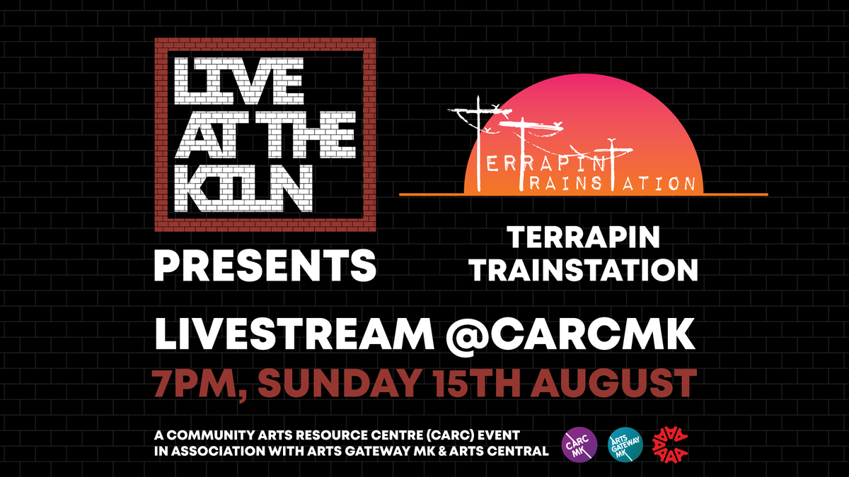 #LiveAtTheKiln is back! Our #livestreams return this month, and our first #gig this summer needs no introduction - <a href="/theterrapins/">TerrapinTrainstation</a> will be taking the stage!

Join us this Sunday 15th - 'virtual doors' open at 7pm and as always there is no cover charge.

fb.me/e/17IdRbWKH