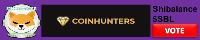 ShibalanceW's tweet photo. 🚀🚀 COINHUNTERS LISTED

Shibalancer! Let's vote for $SBL
Let the world know about us

🌐https://t.co/z0gK8QMv8d

⚠️Remember, you may vote once in every 60 seconds.

#ICO #BEP20 #SBL #SHIBALANCE #PRESALE #BSC #COINHUNTERS https://t.co/1lmrnzwX4S