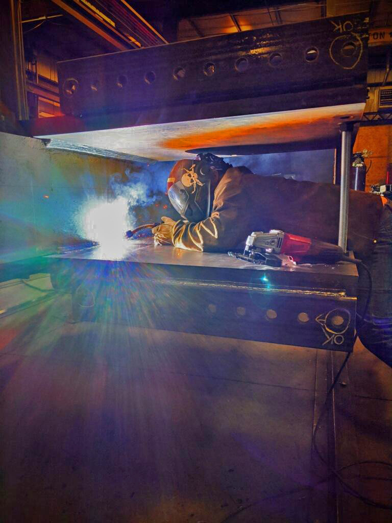 llc_trc's tweet photo. Our welders put in the time to produce quality fabricated products fit for any home, business, or commercial facility. Put us to the test.

#CustomFabrication #Fabricators #Welders #Welding #Weld #Stairs #Framing #MiscellaneousSteel #StructuralSteel #welderzworld #Idaho https://t.co/gCWLnjXTeR