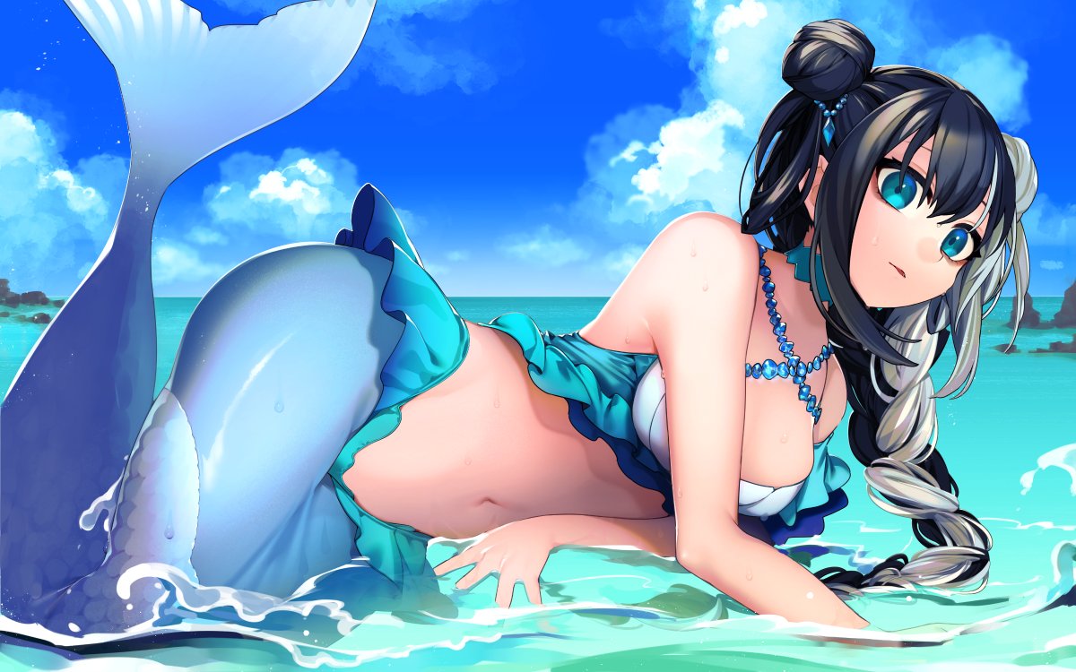 マーメイド風水着ノーラ🏖️ 