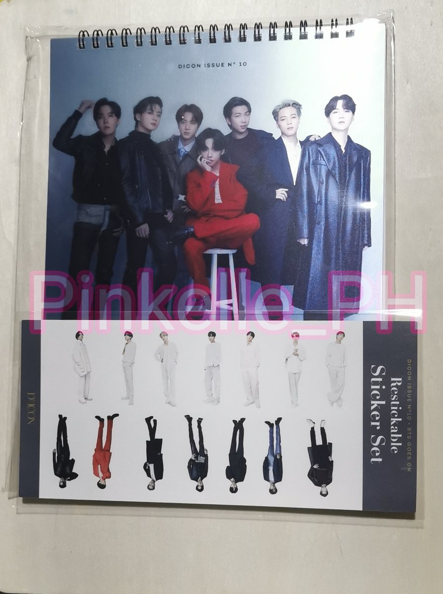 pinkelle_ph's tweet photo. WTS LFB #PinkelleOnHand
BTS DICON Group Tingi (KR version)
✨Price: ALL IN + LSF
✨Available:
- Magazine + OB - 1150 PHP
- Lenticular Calendar + sticker- 500 PHP
- Poster - 120 PHP each
Order form: https://t.co/qz5Kfw8nK7
#BTS https://t.co/sEJpiIgQex