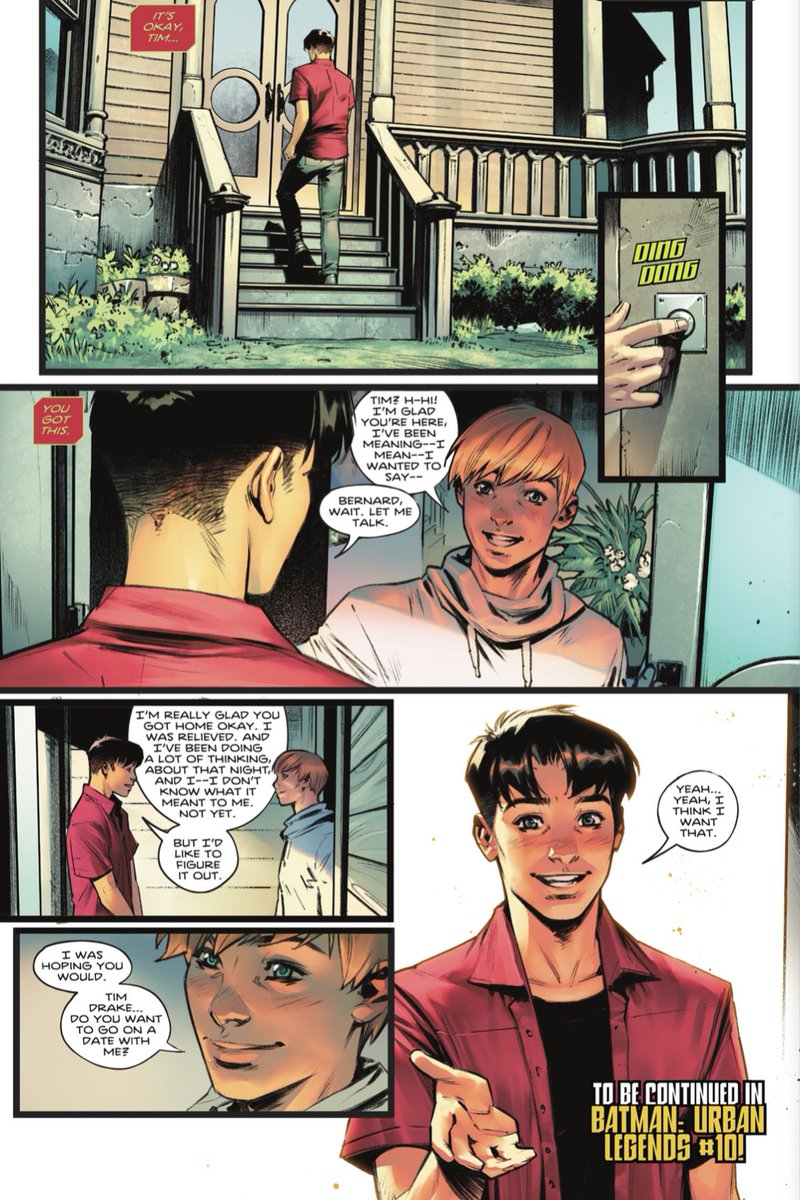 Tim Drake is now canonically bi in the comics and that's awesome.

If you have a problem with it, cry more.