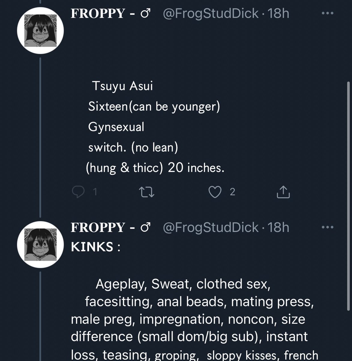 / <a href="/LazyPurpleDino/">✦𝕊𝕦𝕤𝕚𝕖✦</a> 

Might wanna look further into pinneds when liking them .