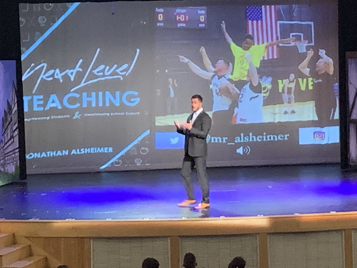 mr_Alsheimer's tweet photo. Honored to spend the day in Lynchburg, Va speaking with some truly amazing educators. 

Your community and kids are lucky to have so many inspiring teachers fired up for a big year. 

Blessed and motivated by their passion for kids! https://t.co/AwQrQIJcgI