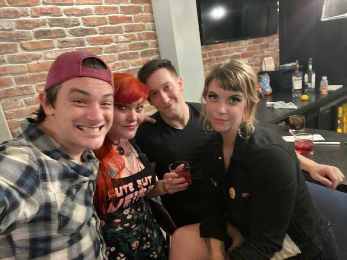 itsasherz's tweet photo. I *believe* these are the last of the Cryptid Bash photos (until someone sends me more haha) I’m so happy someone got a photo of me and Terry where you can see his shortie shorts.
#CryptidBash #friendshipgoals #weirdos https://t.co/XS9IcVnZpS