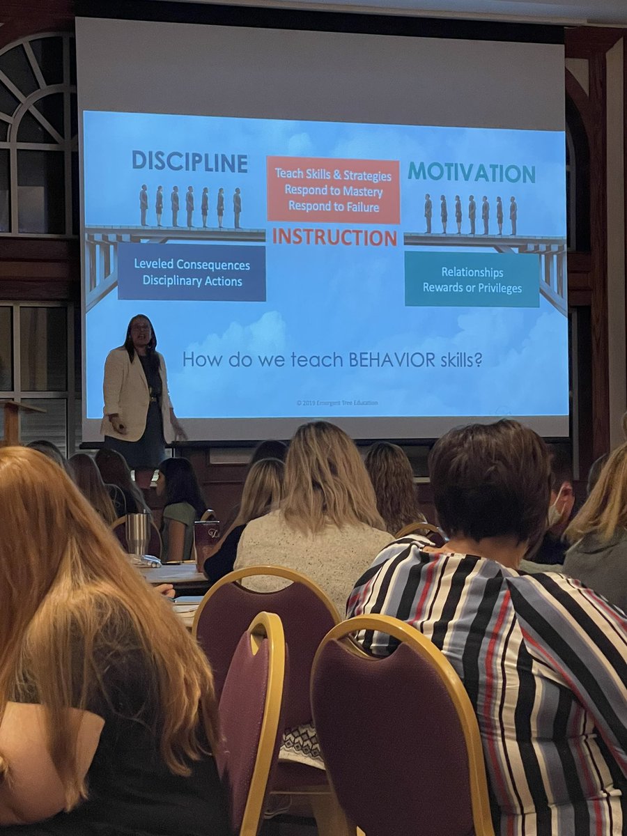 Staff members from Bonham and Holiman came back a day early to learn the Science of Behavior with Emergent Tree! It was a pleasure spending the day learning with such a positive group!  #growingforwardSAISD2021