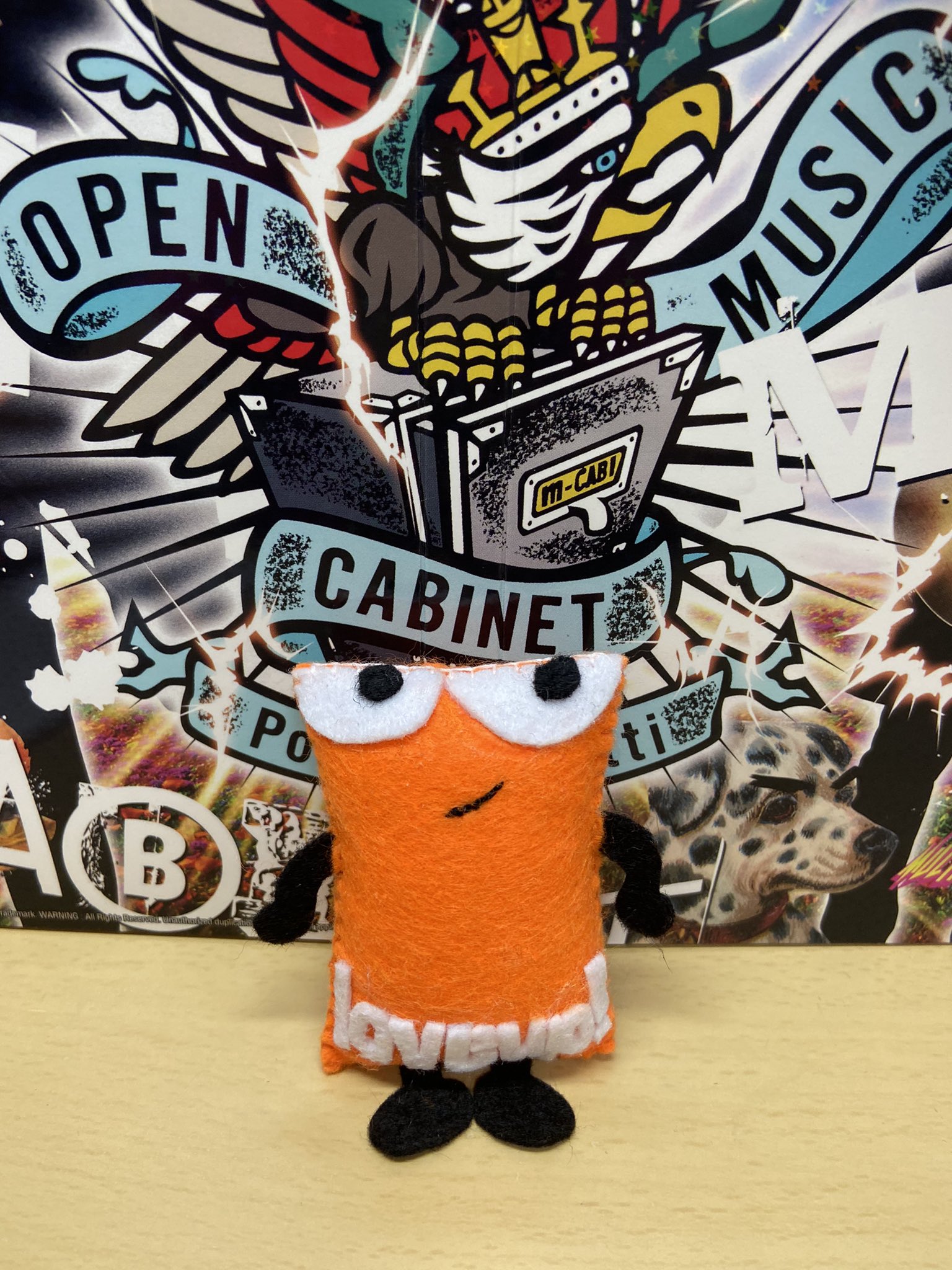 ポルノグラフィティ ポレンジくんぬいぐるみ ポルノグラフィティ