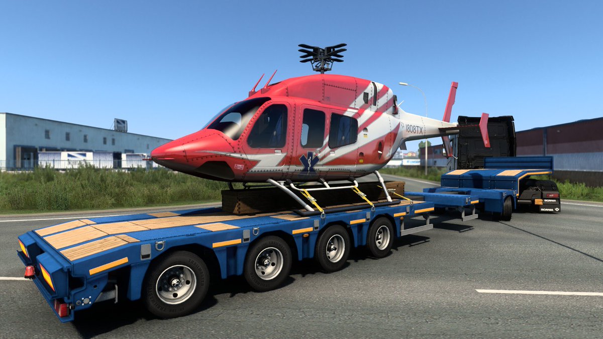 nomaru777's tweet photo. おはよう♪(*^-^)
ヘリコプター
配送中
今日も
素敵な1日が
始まるよ❕
#Promods2.56 https://t.co/45RMfC1P0V