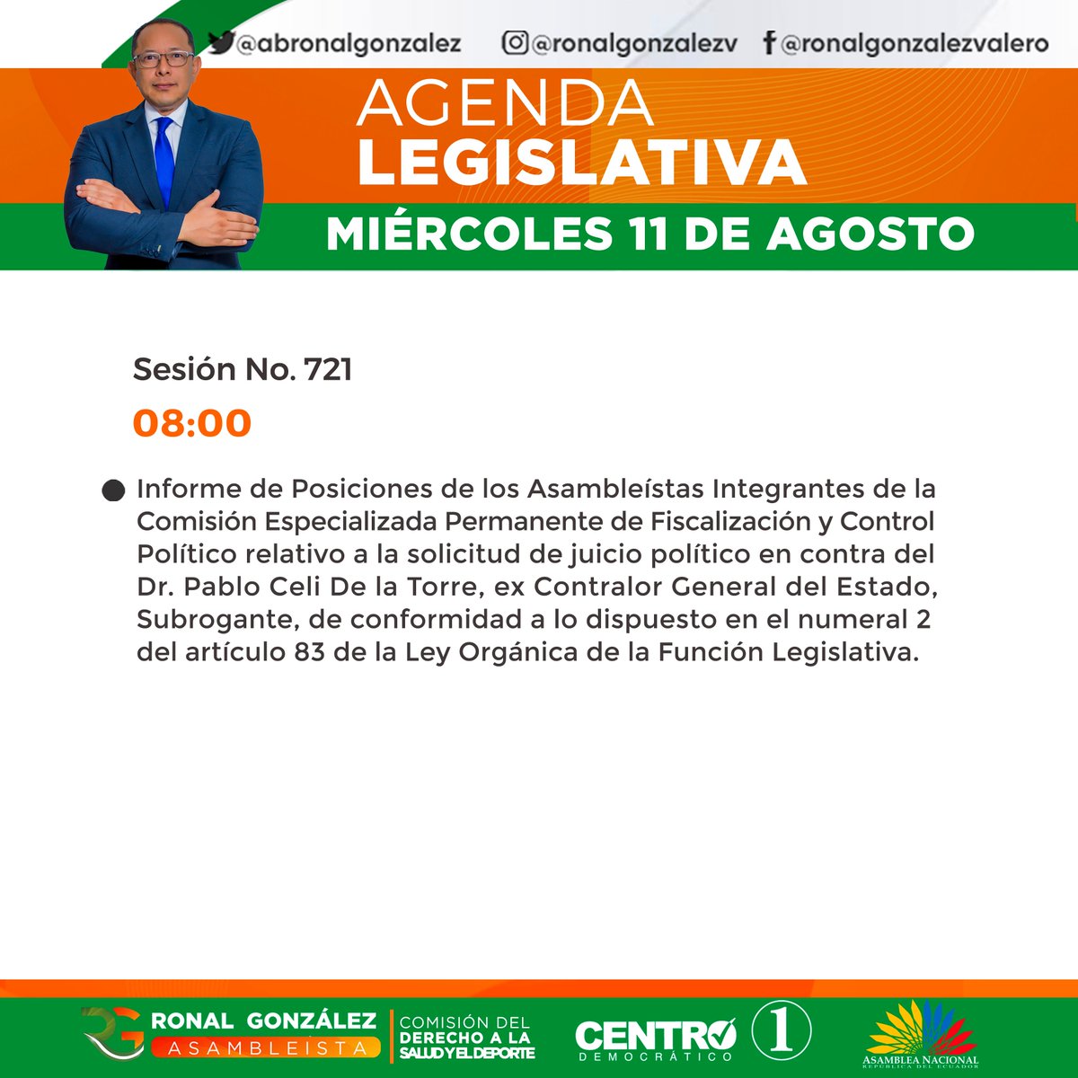 AbRonalGonzalez's tweet photo. Que intereses sombríos y antipatrióticos no te confundan ecuatoriano, el bloque de UNES por la Esperanza, ha demostrado su ÚNICA POSTURA:
ENJUICIAR Y ENCARCELAR POR CORRUPCIÓN Y TRAMA DE ENRIQUECIMIENTO ILÍCITO A QUIEN HA MANEJADO A LA CONTRALORÍA DE LA NACIÓN.
#Juicioaceli https://t.co/crMAkAJ9kJ