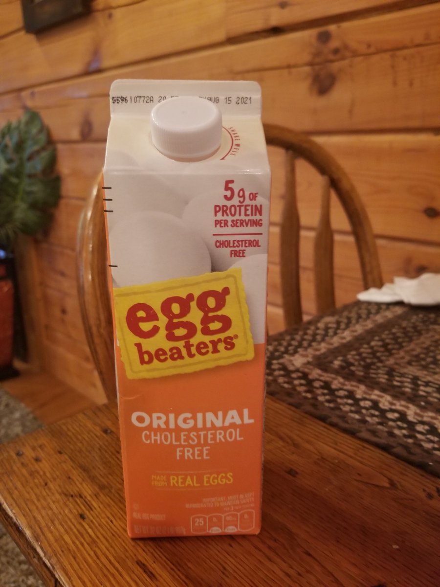 Thlynski's tweet photo. Time to use a few cartons of these up before they expire and get them dehydrated. Yes, dehydrated eggs is a thing. Haha
#preppertips
#foodsave
#scrambledeggs
🥚🥚🥚 https://t.co/wrjJS70Du8