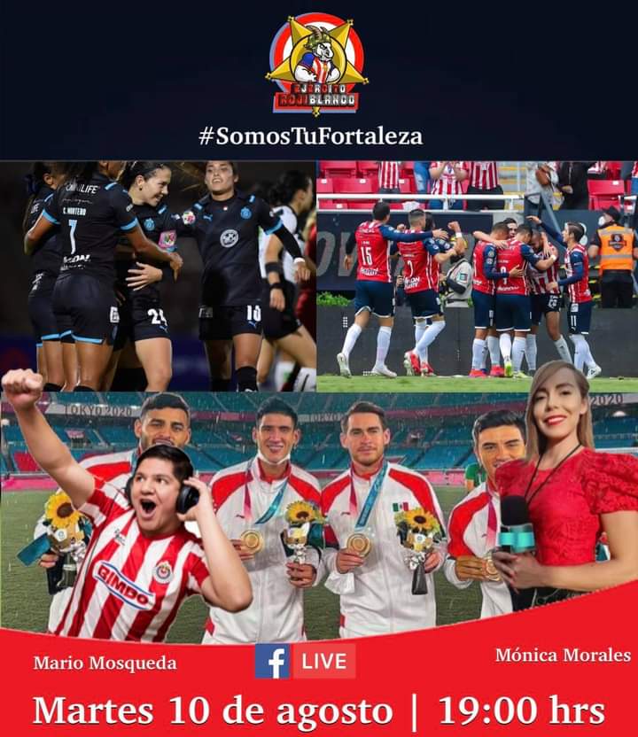 EjercitoMexico's tweet photo. ¿Y estos no tienen programa hoy? 
¡CLARO QUE YES! 🤩

Nos vemos esta noche a través de Facebook Live, para platicar de toda la jornada rojiblanca y del fútbol, ¡no te lo pierdas! #SomosTuFortaleza #FelizMartes 🎙🐐🌟🇦🇹

Conducen: Mónica Morales y El Comandante. 💕⚽️ https://t.co/YYZIw2HUYd