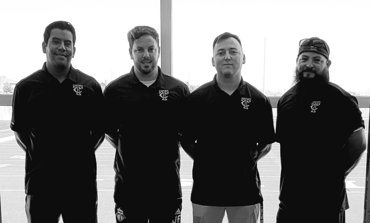 Introducing your 2021 Timber Creek Boys Soccer Coaching Staff.

Head Varsity Coach: Daniel Rincón
Varsity Assistant Coach: Jimmy Fraga
JV Coach: Sean Garcia
JV2 Coach: Richard Ruiz

We can't wait to get things started!