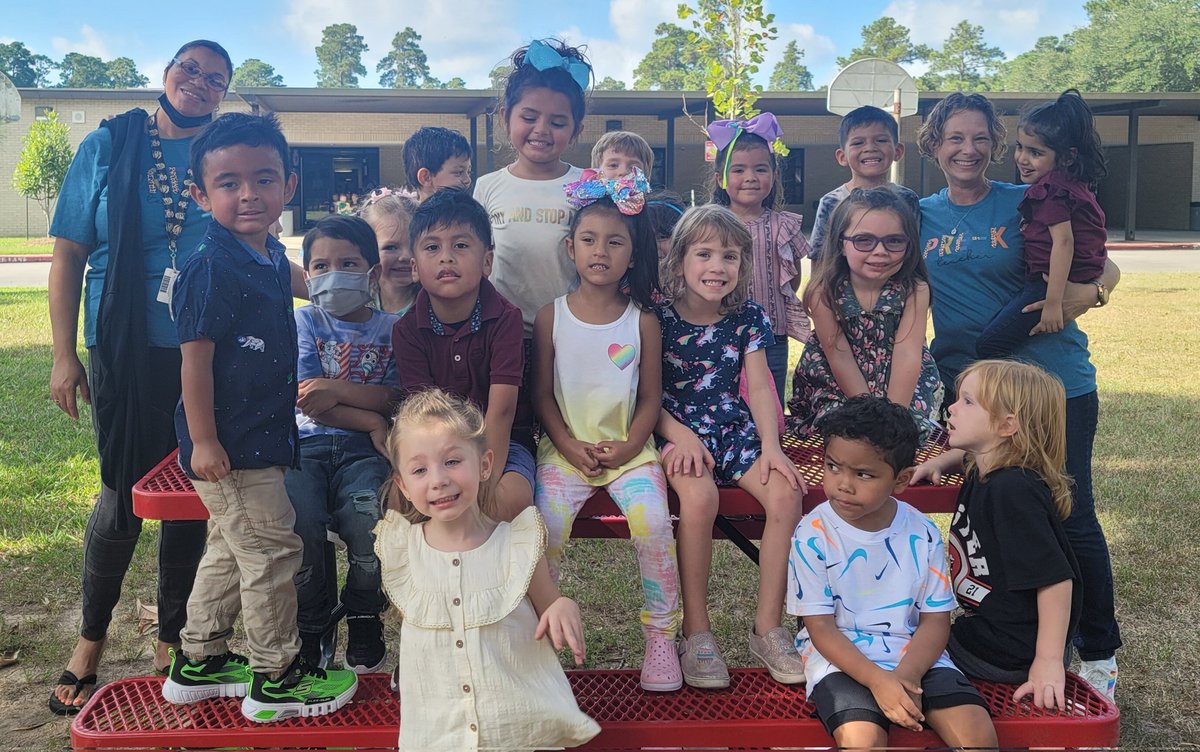 First day of PreK is in the books!! We started with a few tears but they weren't ready to leave when the day was done 🥰