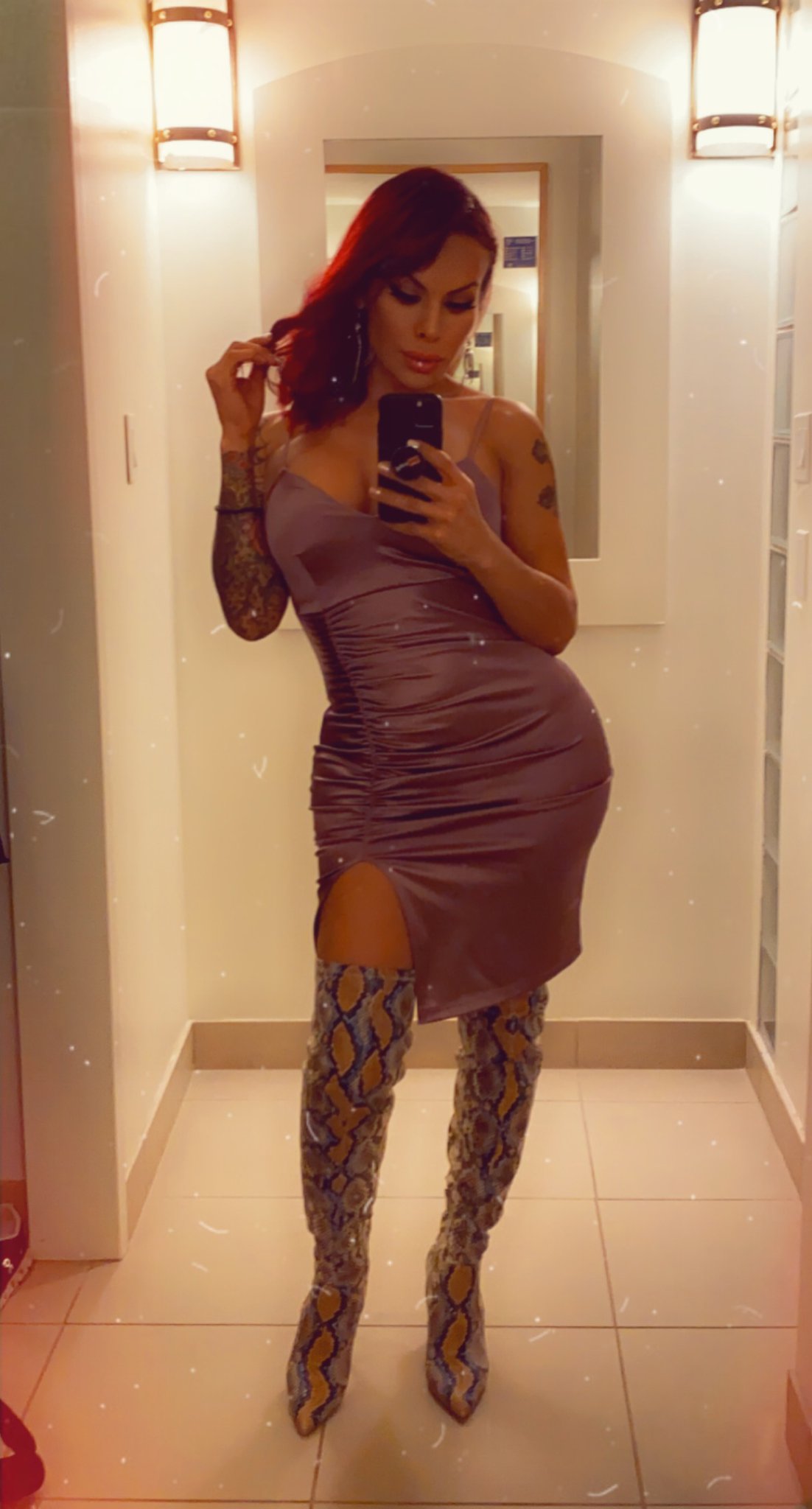 TS Foxxy on Twitter: "All dressed up... when I should actually be