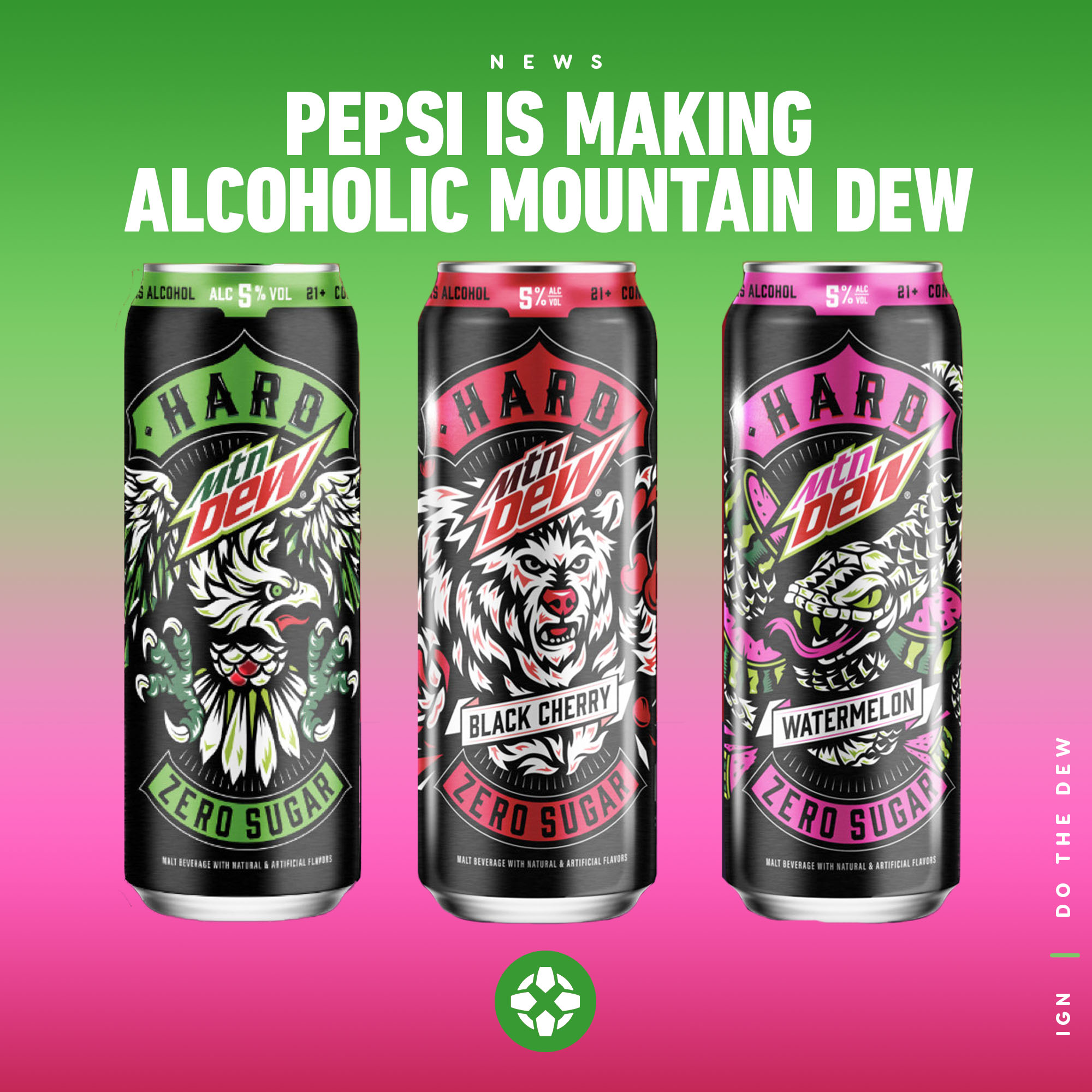 IGN on Twitter "Gamers fall down. PepsiCo and The Boston Beer Company