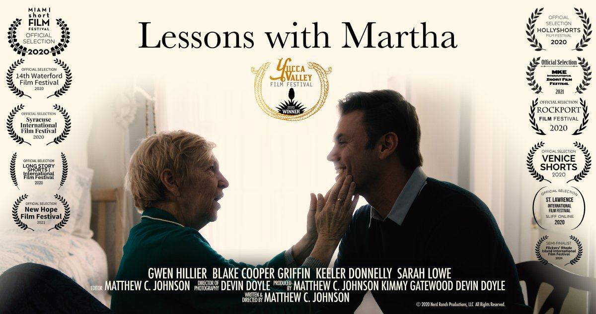 mcjohnsonfilms's tweet photo. Excited to share "Lessons with Martha" with the world! Watch the full film on Vimeo now: https://t.co/JWdXpU5xX4 https://t.co/hRi0yHjxvy