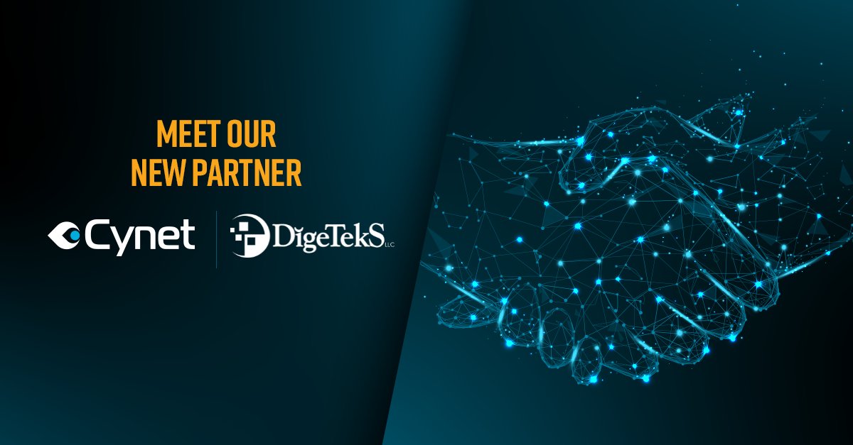 DigeTekS's tweet photo. @DigeTekS is pleased to announce our new partnership with @Cynet360. We believe that including this as a component of a complete cyber-security defense program leads to increased peace of mind for our customers. https://t.co/ShwYbsD9RP