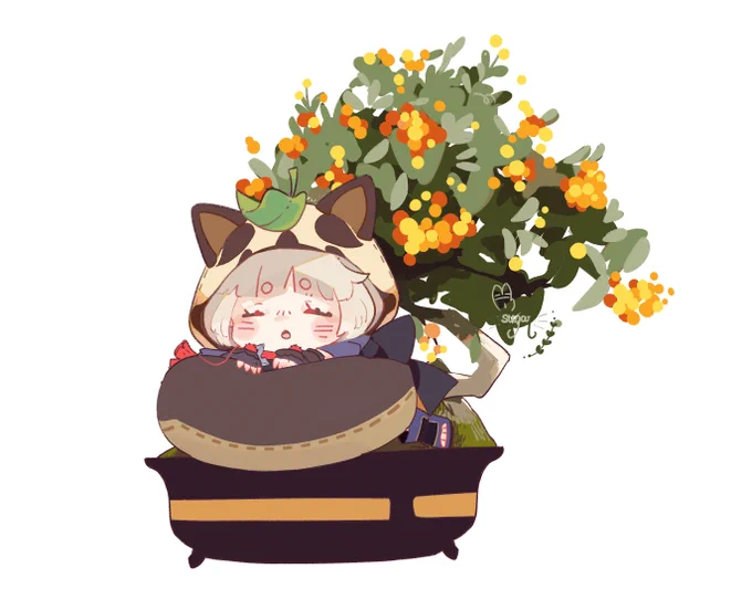 May I offer * Sayu * today🌳🦝 #GenshinImpact #原神 #Sayu #さゆ 